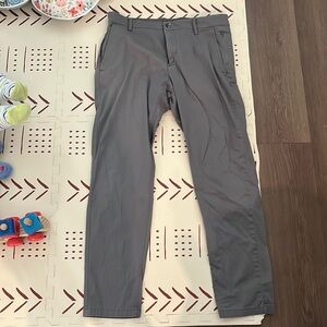 Mens Birddog pants. Gray color.
